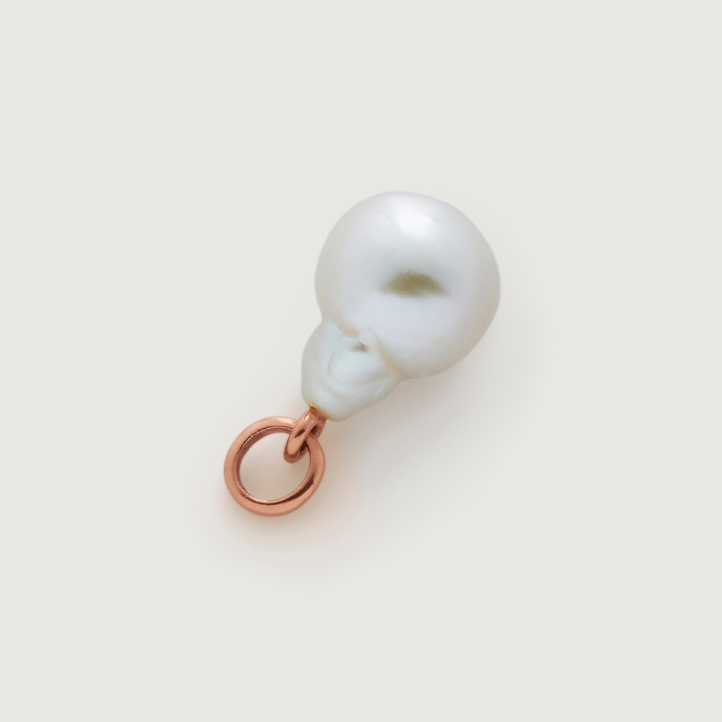Rose Gold Vermeil Baroque Pearl Pendant - Pearl 7 Rose Gold Vermeil Baroque Pearl Pendant - Pearl