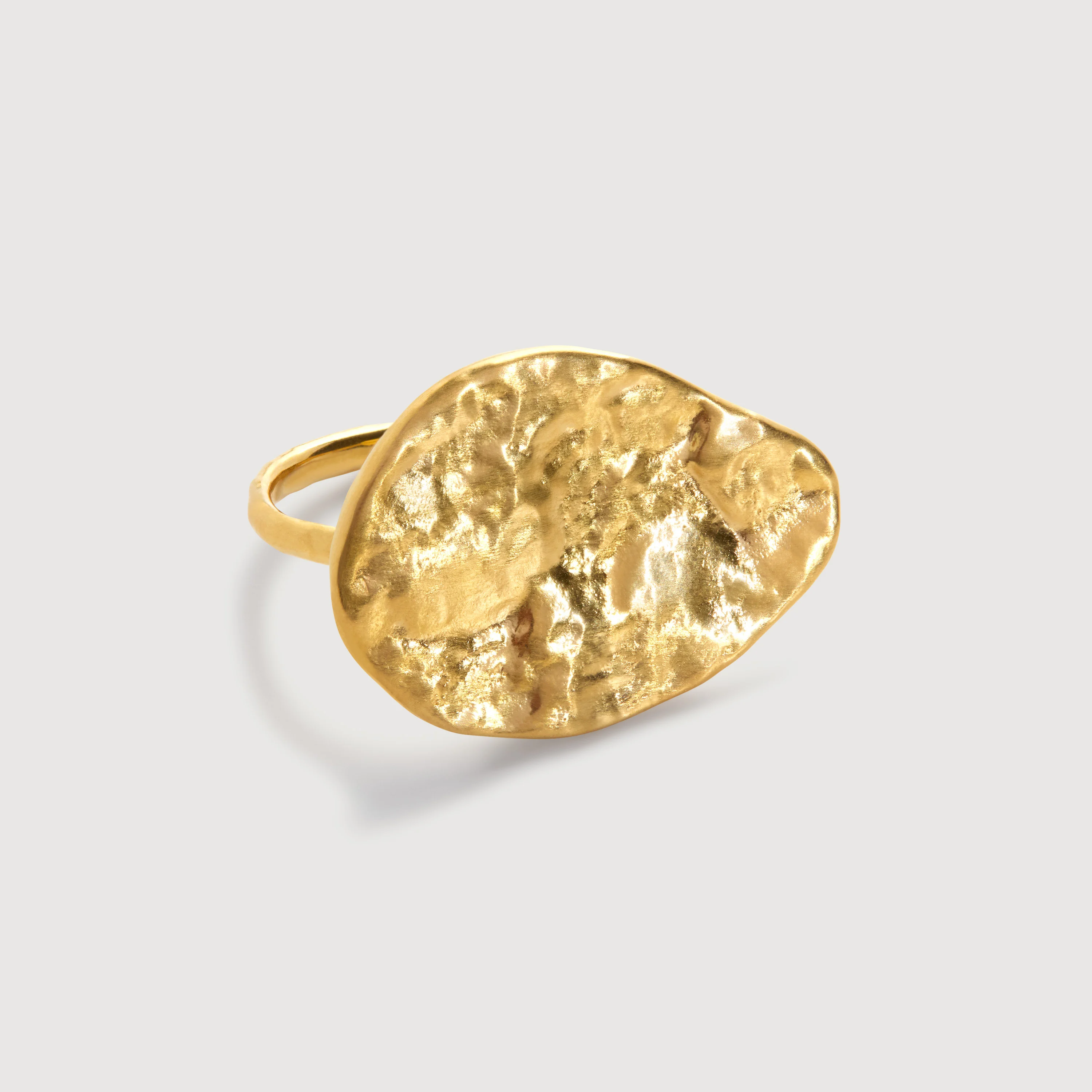 Gold Vermeil Capri Teardrop Ring