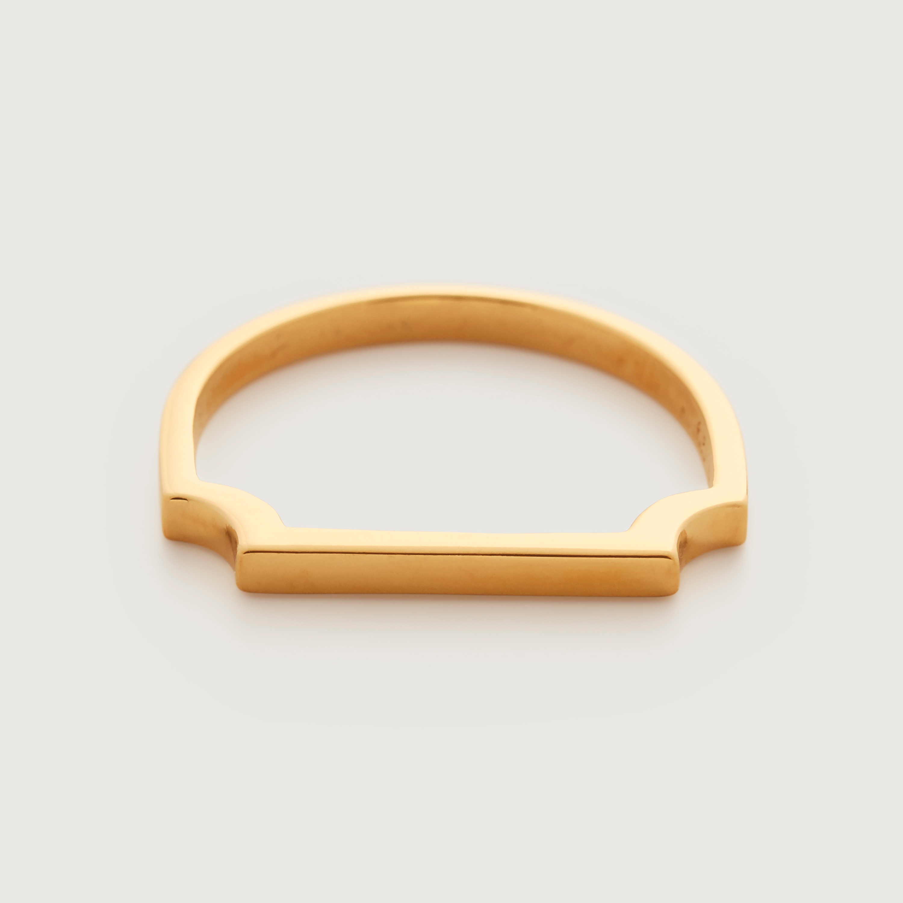 Gold Vermeil Signature Slim Ring