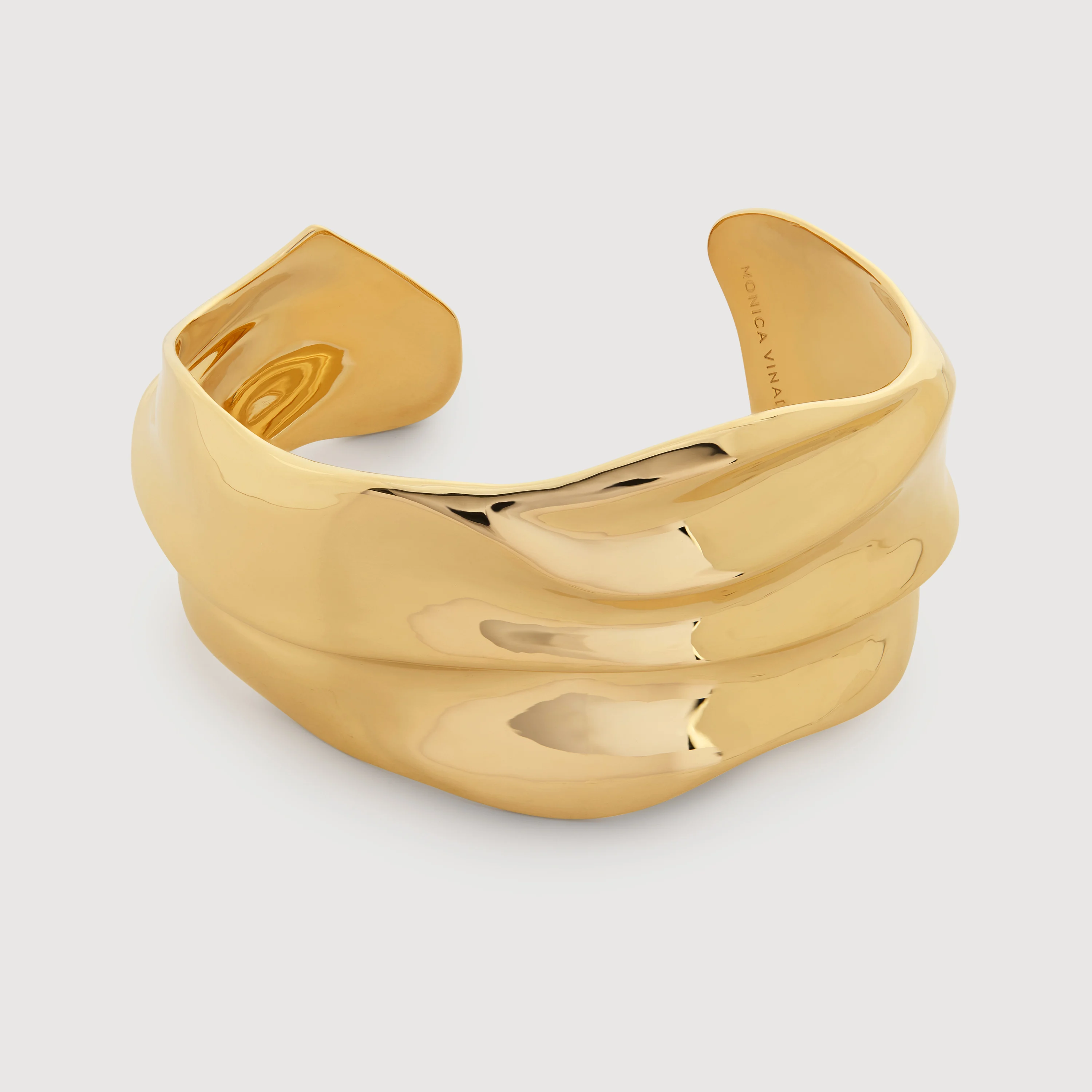 Gold Vermeil Nomade Bold Cuff