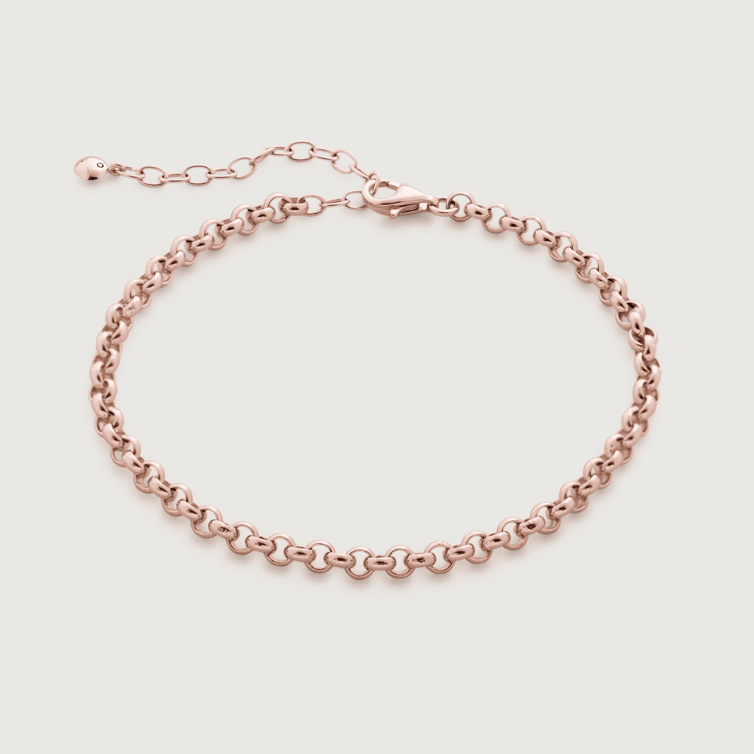 Rose Gold Vermeil Vintage Chain Bracelet