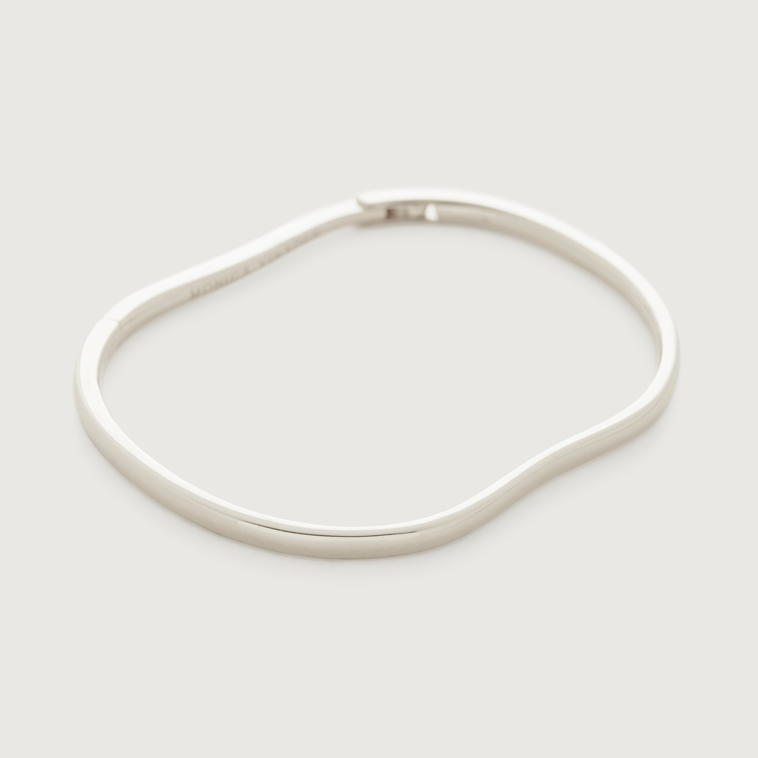 Sterling Silver Alta Capture Charm Bangle
