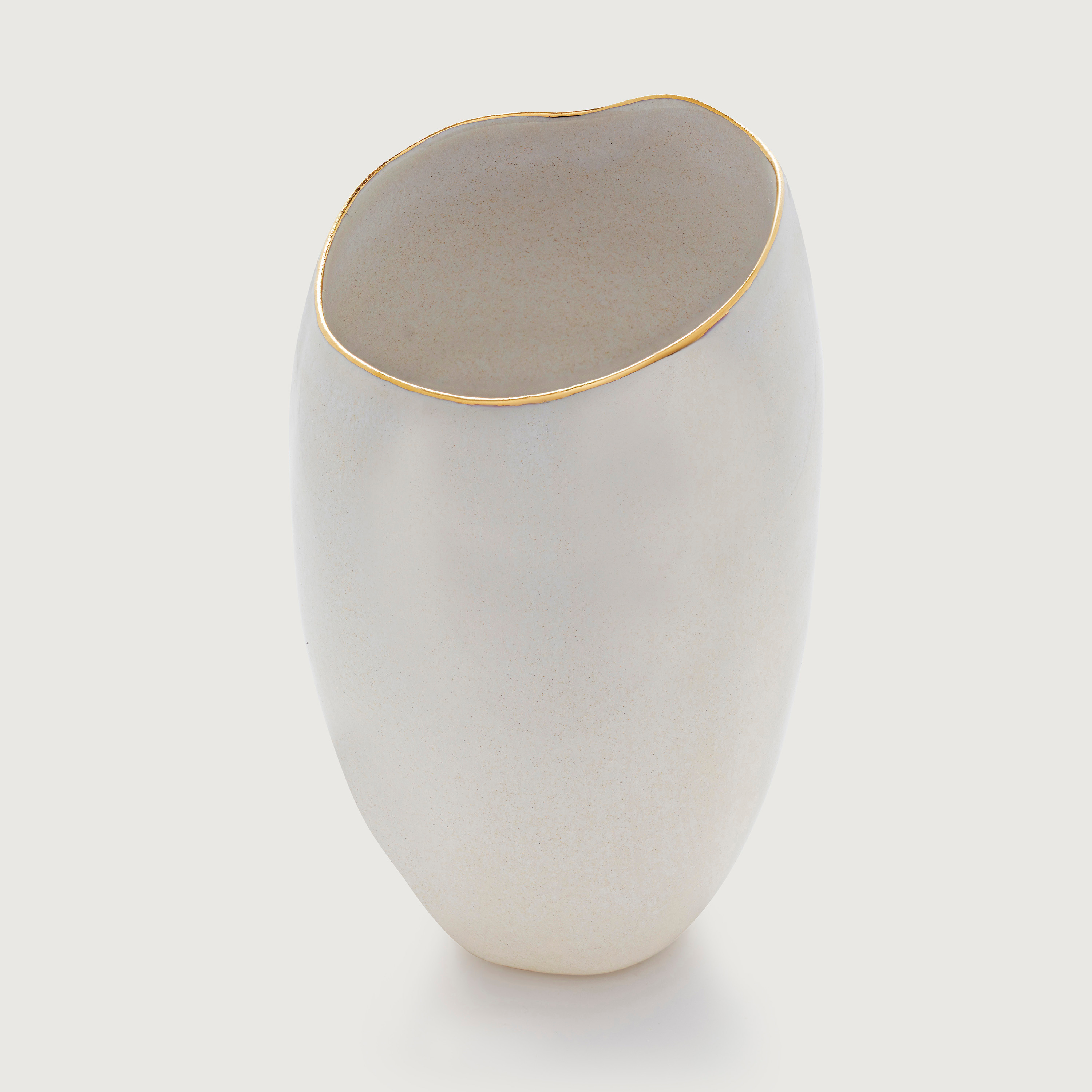 Ceramic Bud Vase - White