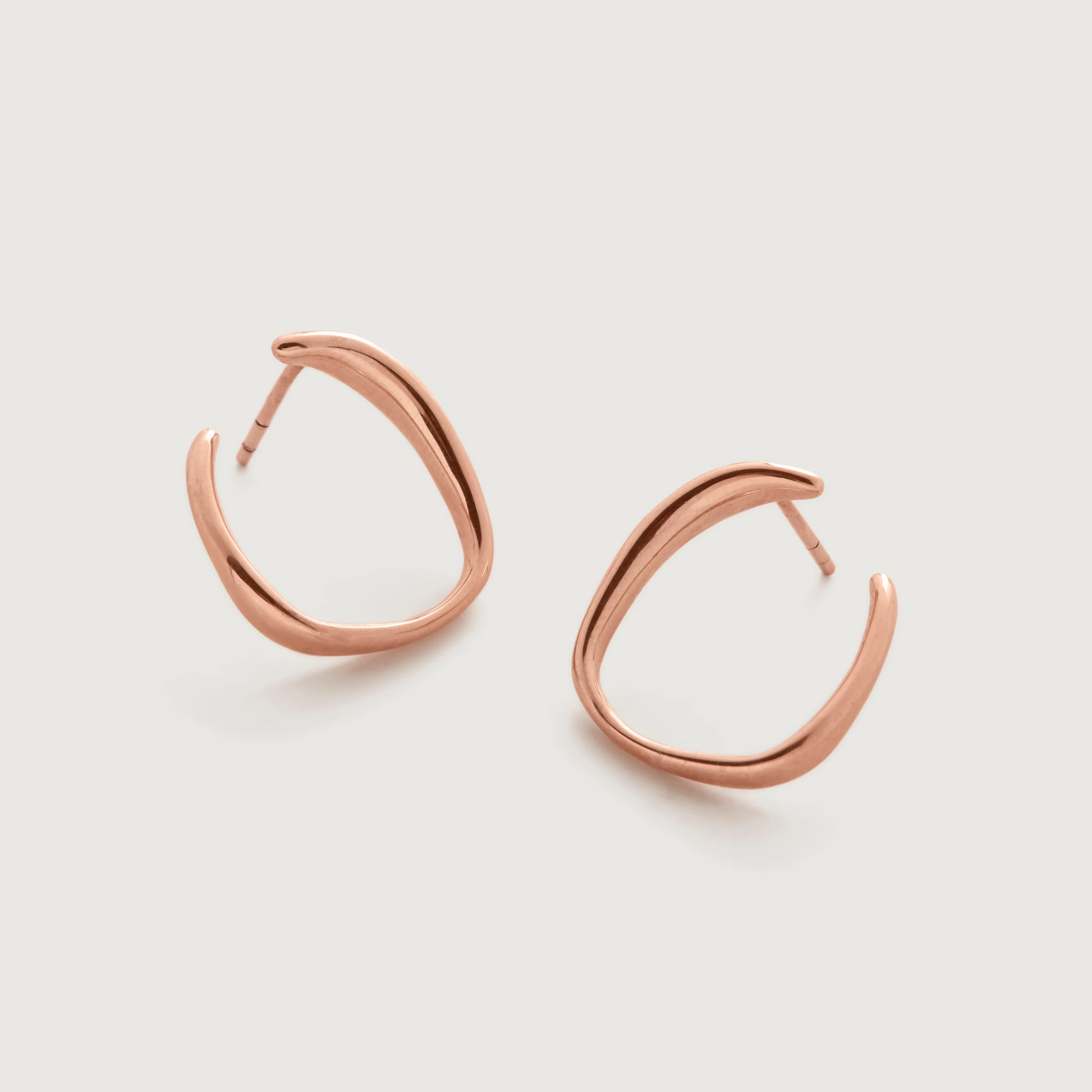 Rose Gold Vermeil Nura Reef Wrap Earrings