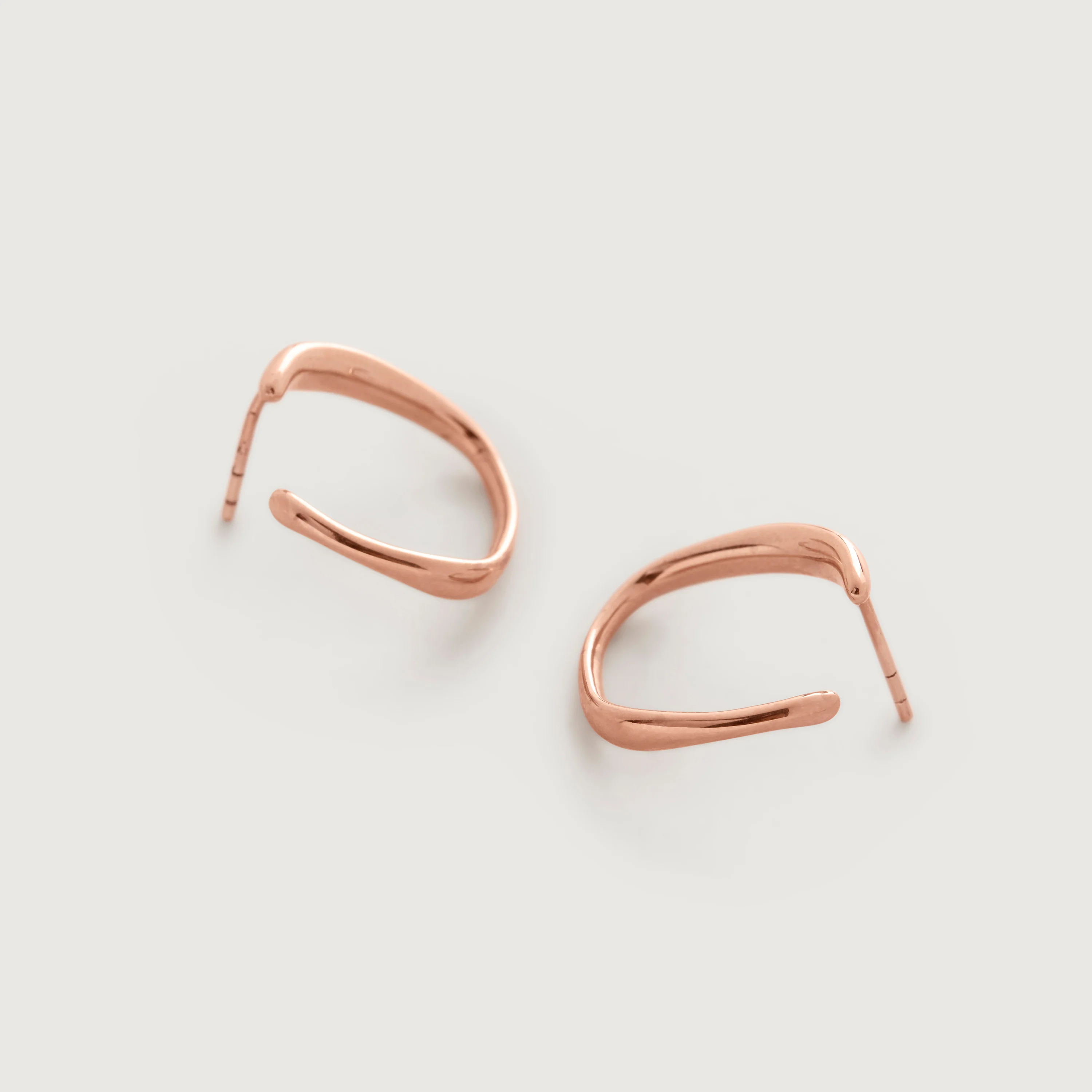 Rose Gold Vermeil Nura Reef Wrap Earrings 4 Rose Gold Vermeil Nura Reef Wrap Earrings